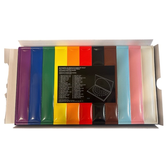 MAC 40 Shades of Pride Eyeshadow Vault Palette RARE HTF Limited Edition NEW - Picture 5 of 6